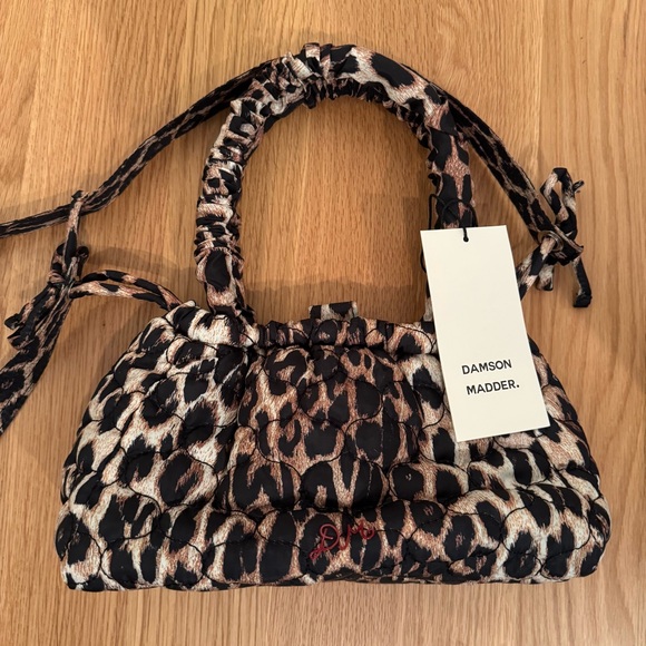 Damson Madder Handbags - Damson Madder Alani Grab bag Leopard